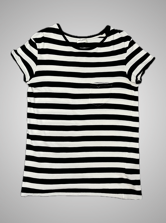 Saint Laurent Paris FW14 Striped Top